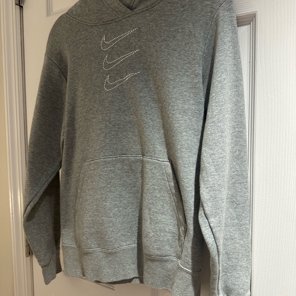 Nike Gray Classic Pullover Sweater